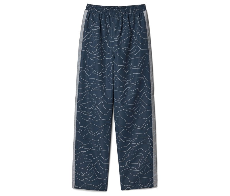 Tchibo - Kinder-Regenhose mit reflektierendem Print - Kinder - Gr. 170/176 - silber/print