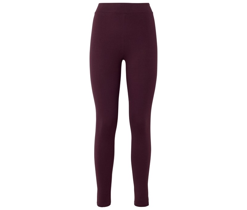 Tchibo - Leggings - Damen - Gr. M - weinrot