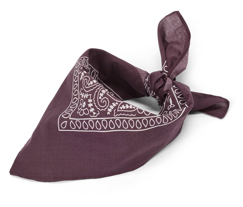 Tchibo - Bandana-Tuch - weinrot