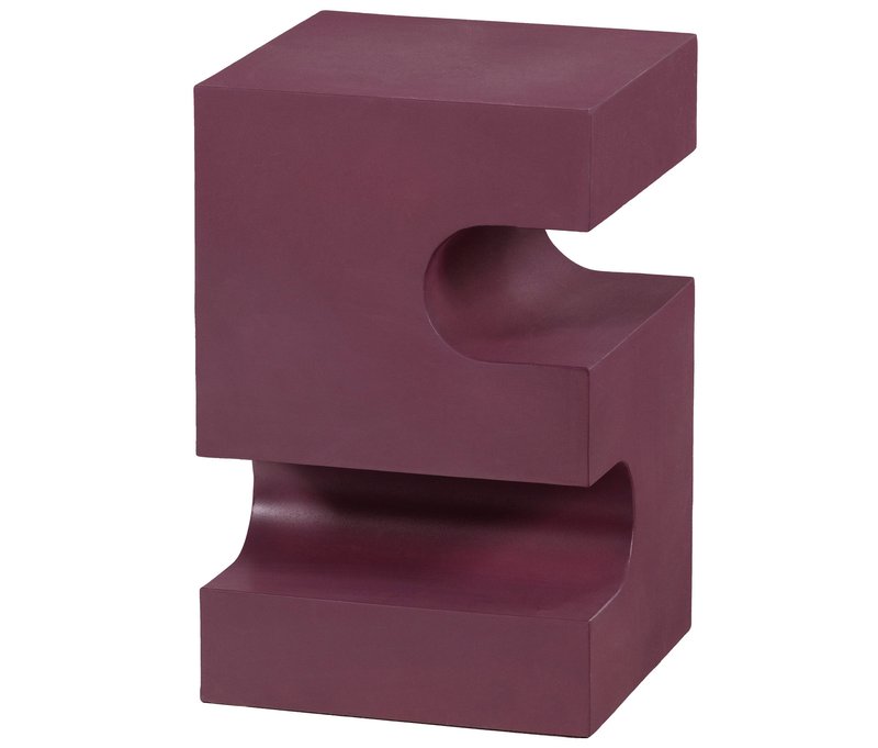Tchibo - Woood Side Table »Jessa« - 30x30x48cm - lila -