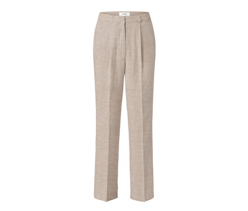 Tchibo - Hose aus Leinenmix - Damen - Gr. 46 - braun