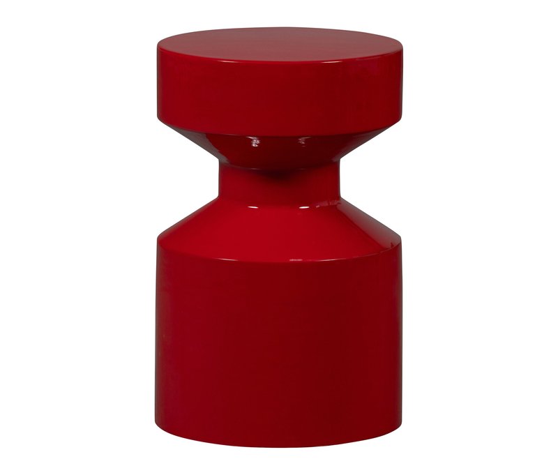 Tchibo - Woood Beistelltisch »Ferry« - 30x30x47cm - rot -