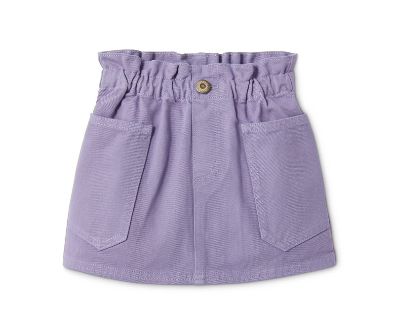 Tchibo - Denimrock - Mädchen - Gr. 110/116 - lila