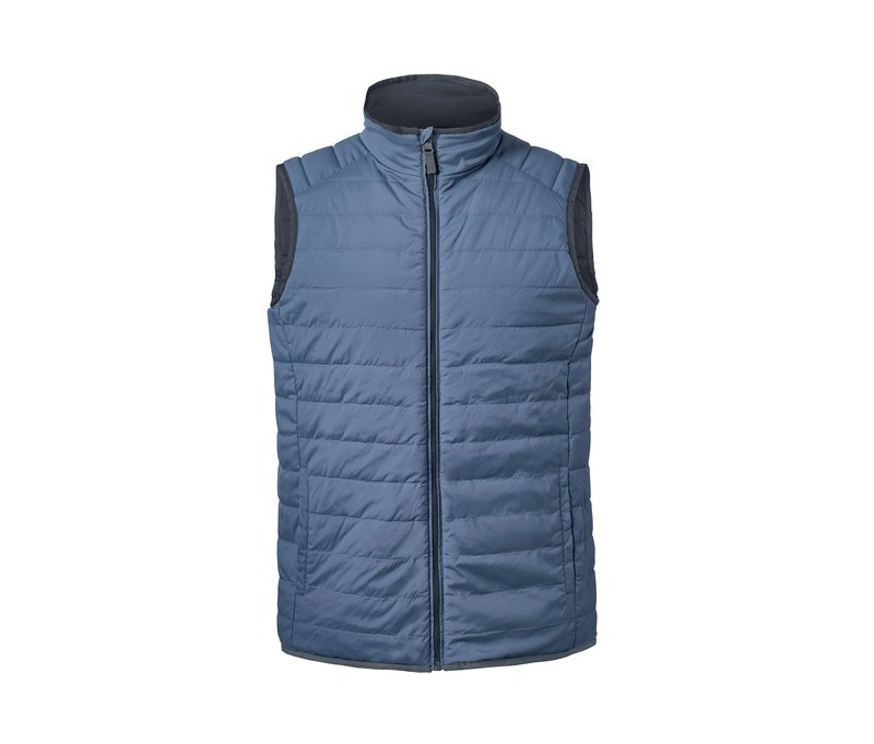 Tchibo - Wende-Steppweste - Herren - Gr. L - hellblau