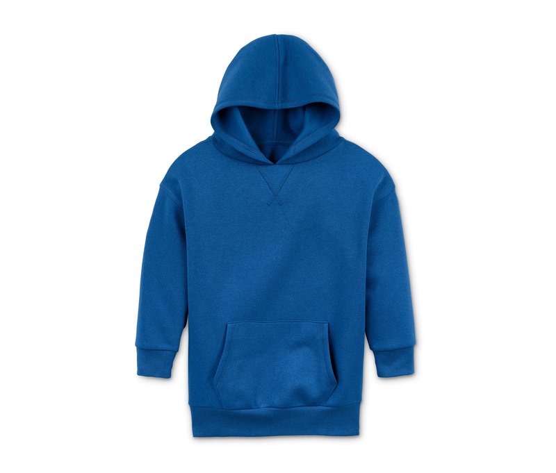 Tchibo - Hoodie - Kinder - Gr. 134/140 - blau/print