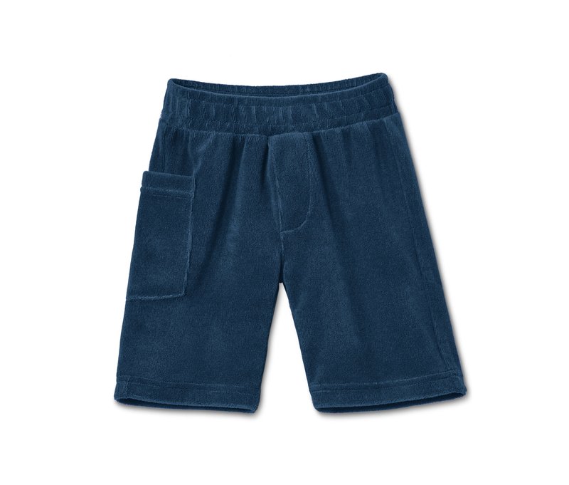 Tchibo - Frottier-Shorts - Jungen - Gr. 122/128 - dunkelblau