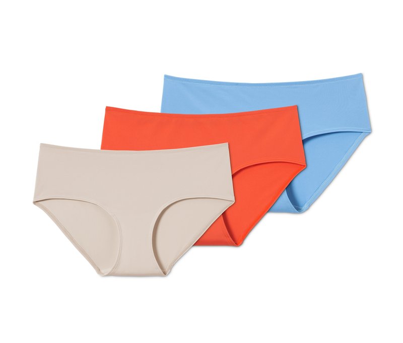 Tchibo - 3 Pantys - Damen - Gr. XL - orange
