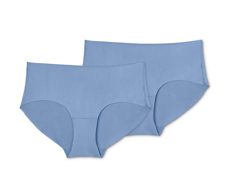 Tchibo - 2 Magic-Cut-Pantys - Damen - Gr. M - blau