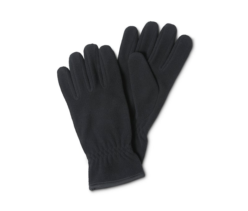 Tchibo - Fleece-Handschuhe - Unisex - Gr. 8,5 - schwarz