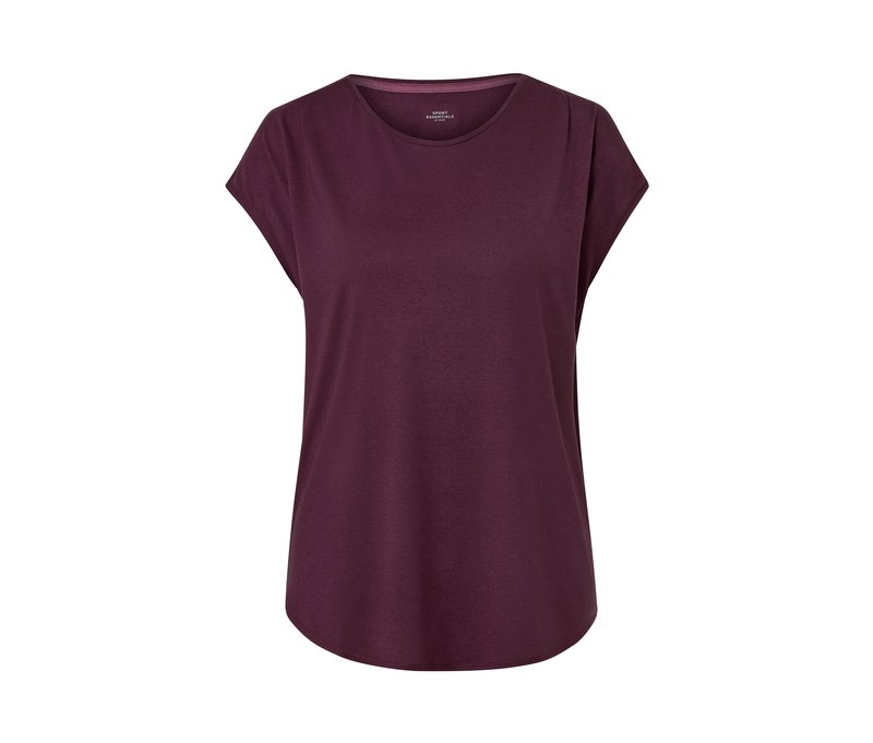 Tchibo - Sportshirt - Damen - Gr. S - dunkelrot