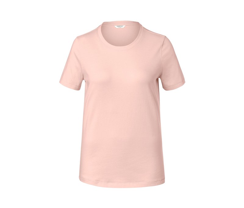 Tchibo - Basic T-Shirt - Damen - Gr. L - rosé