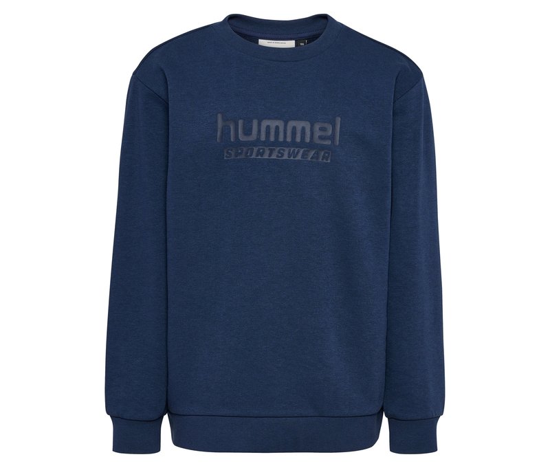 hummel® Hmljr Base-Sweatshirt - Kinder - Gr. 134/140 - blau