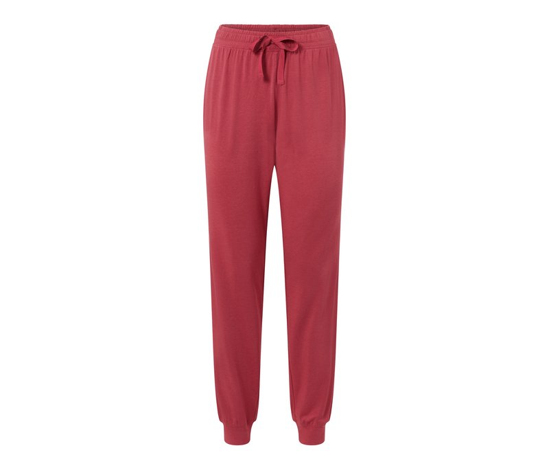 Tchibo - Pyjamahose - Damen - Gr. M - rot