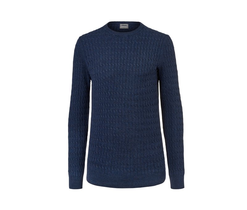 Tchibo - Strickpullover - Herren - Gr. L - blau