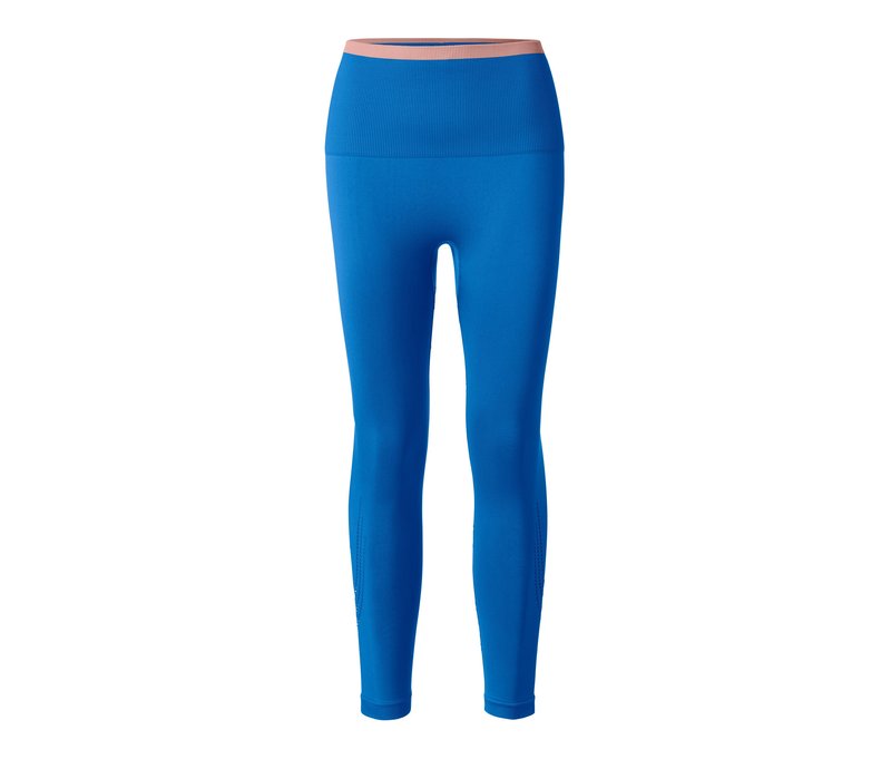 Tchibo - 7/8-Seamless-Sporttight - Damen - Gr. L - blau
