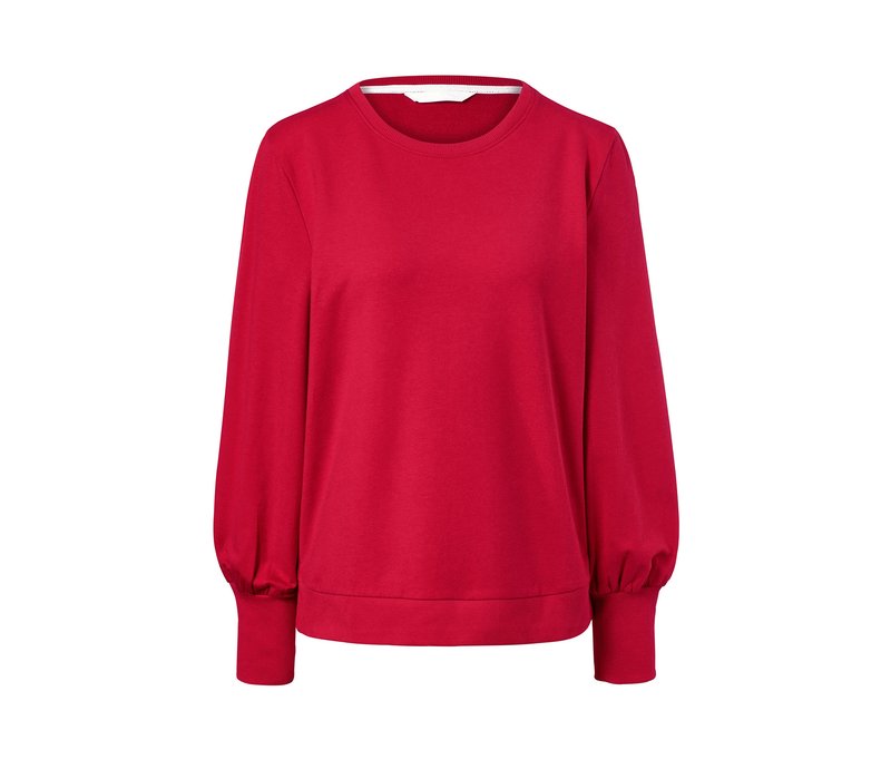 Tchibo - Loungewear-Sweater - Damen - Gr. L - rot