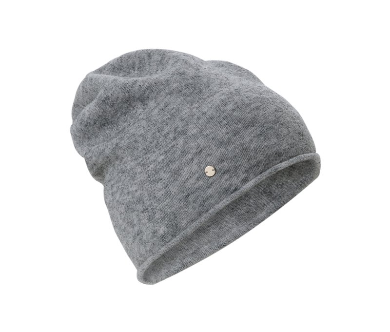 Tchibo - Feinstrick-Beanie - grau