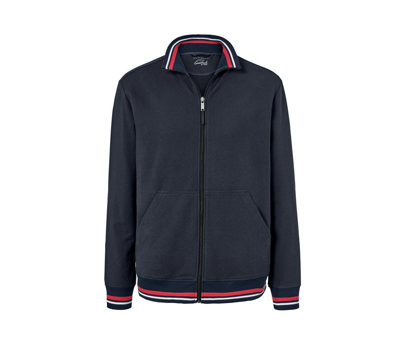 Tchibo - Sweatjacke - Herren - Gr. L - dunkelblau