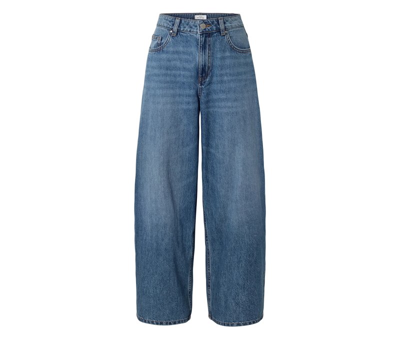 Tchibo - Barrel Jeans - Damen - Gr. 44 - dunkelblau