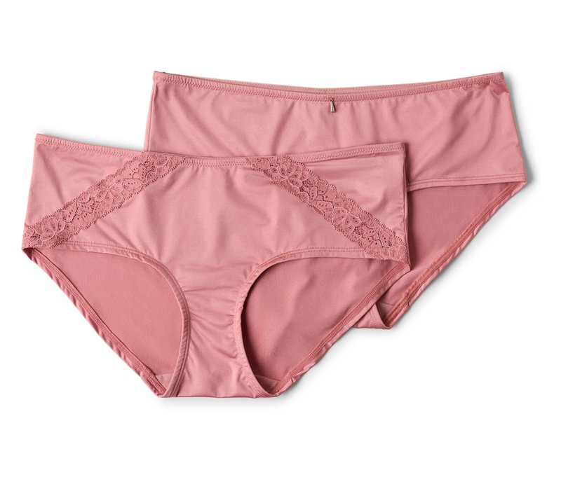 Tchibo - 2 Pantys - Damen - Gr. XL - braun