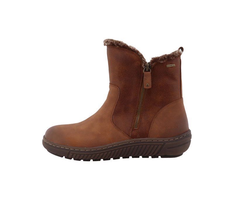 Romika Stiefeletten - Damen - Gr. 37 - cognac