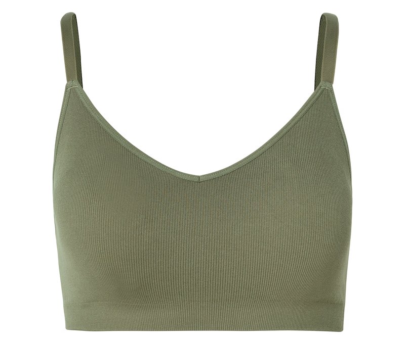 Tchibo - Seamless-Bustier - Damen - Gr. M - khaki