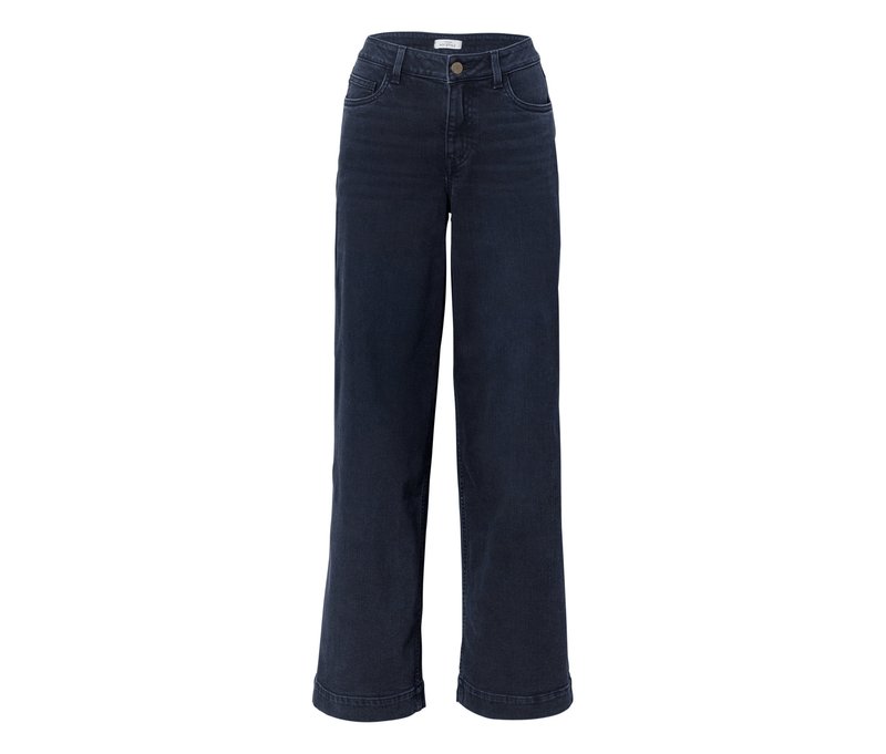 Tchibo - Super Wide Jeans ‒ Fit »Lexi« - Damen - Gr. 46 - dunkelblau