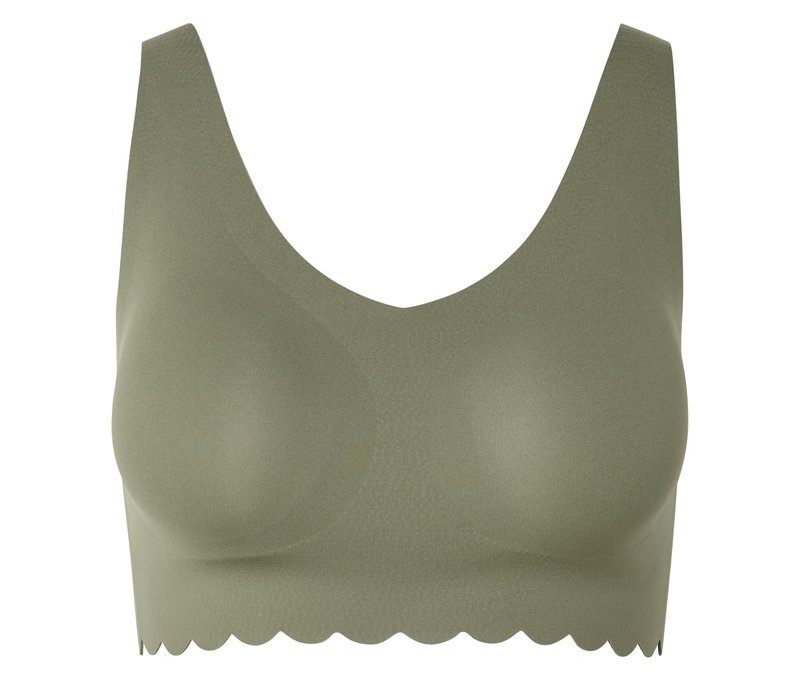 Tchibo - Komfort-Bustier »bonded« - Damen - Gr. M - khaki