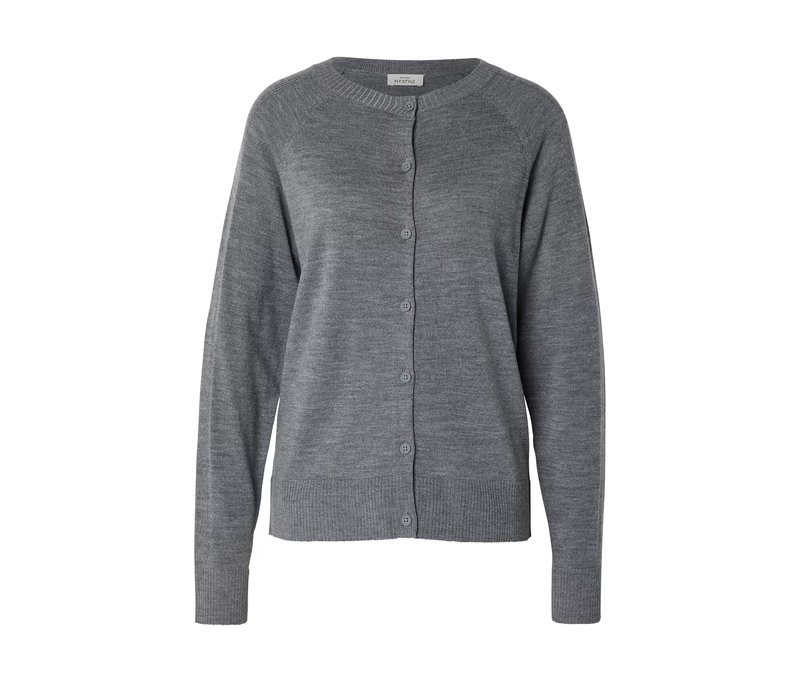 Tchibo - Merino-Cardigan - Damen - Gr. XL - grau
