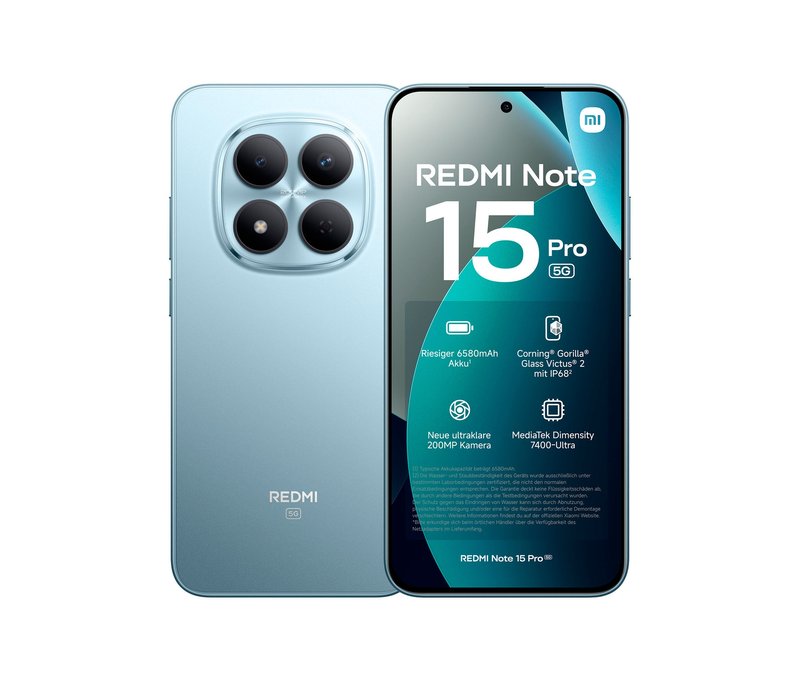 Xiaomi Redmi Note 15 Pro 5G 256 GB Blue