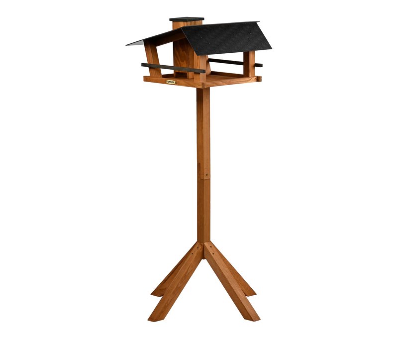 Dobar Vogelhaus mit Ständer - schwarz