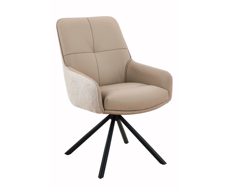 Tchibo - Hela Armlehnenstuhl »Faro I« - 62x65x89,5cm - beige -