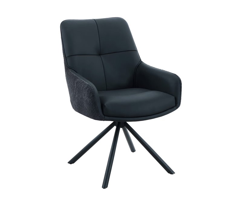 Tchibo - Hela Armlehnenstuhl »Faro II« - 62x65x89,5cm - schwarz -