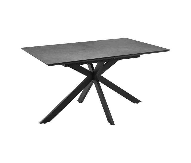 Tchibo - Hela Auszugstisch »Fenja II« - 140x90x76cm - anthrazit -