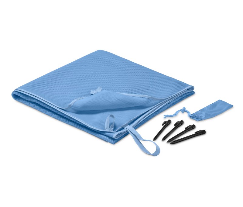 Tchibo - Sandfreie Stranddecke - blau