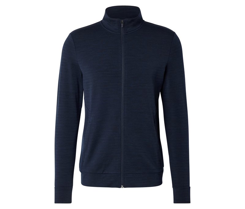 Tchibo - Funktionsjacke mit Merinowolle - Herren - Gr. S - dunkelblau
