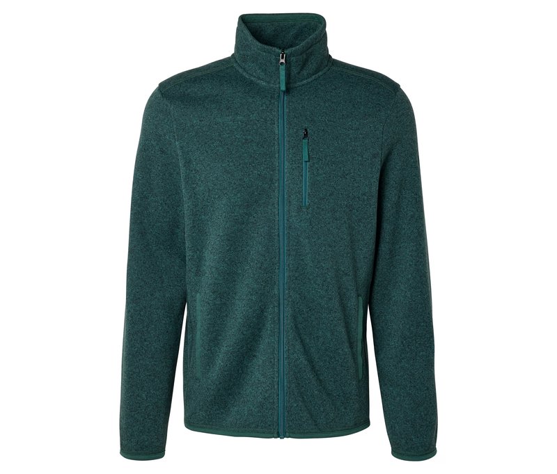 Tchibo - Strickfleece-Jacke - Herren - Gr. XL - petrol