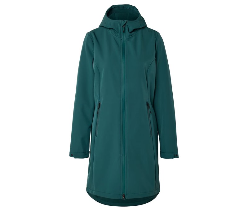 Tchibo - Softshellmantel - Damen - Gr. 38 - petrol