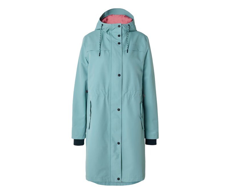 Tchibo - Regenparka - Damen - Gr. 36 - türkis