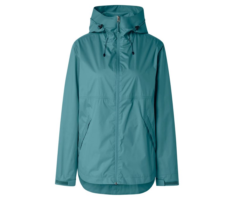 Tchibo - Regenjacke - Damen - Gr. 42 - türkis