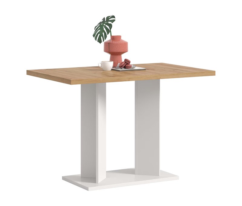 Tchibo - xonox Esstisch »Victor« mittelgroß - 110x70x76cm - braun -