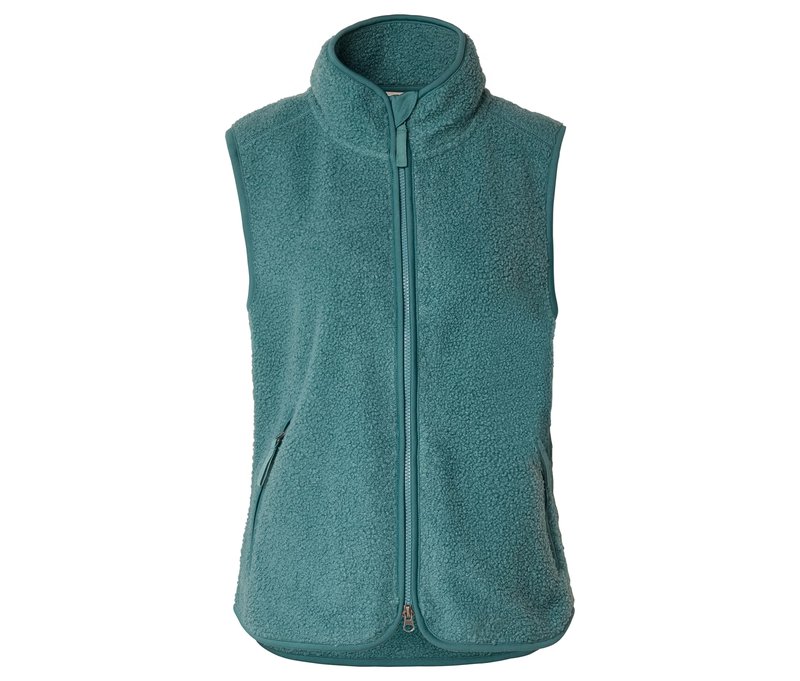 Tchibo - Teddyfleece Weste - Damen - Gr. S - türkis