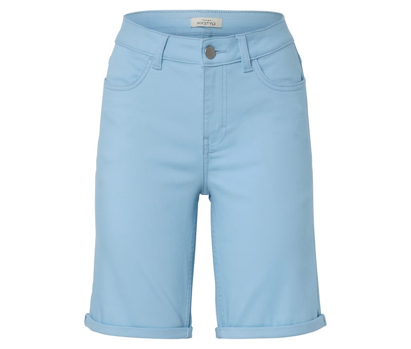 Tchibo - Bermuda-Jeans – Fit »Lea« - Damen - Gr. 46 - hellblau