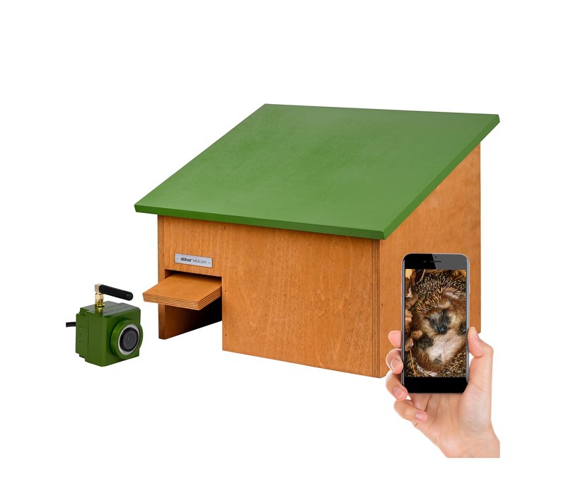 Tchibo - Igelhaus mit Kamera - braun
