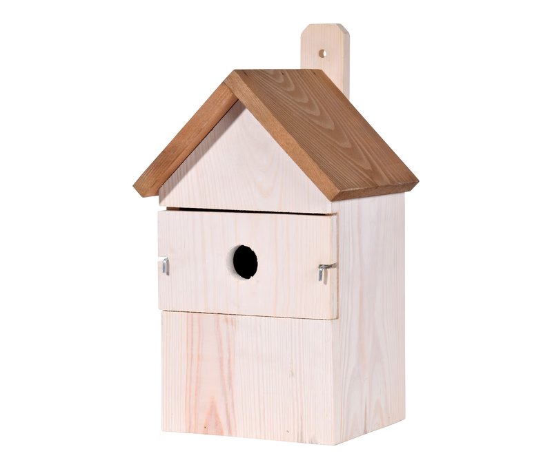 Tchibo - Nistkasten mit Spitzdach - naturfarben