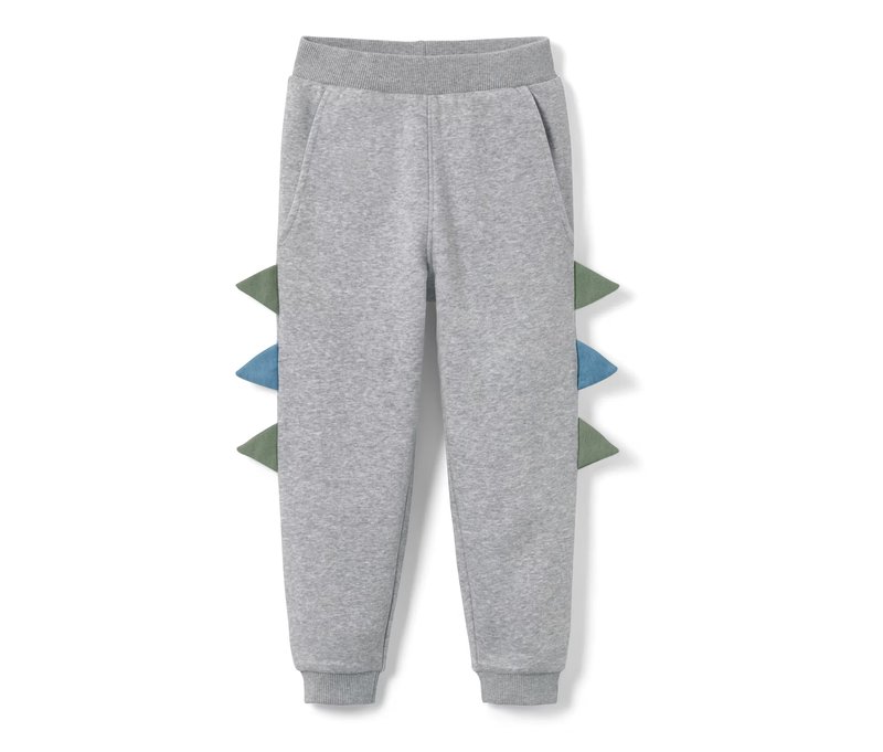 Tchibo - Kinder-Sweathose mit Dino-Applikation - Kinder - Gr. 110/116 - hellblau
