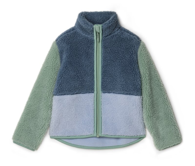 Tchibo - Kinder-Teddyjacke - Baby - Gr. 86/92 - blau
