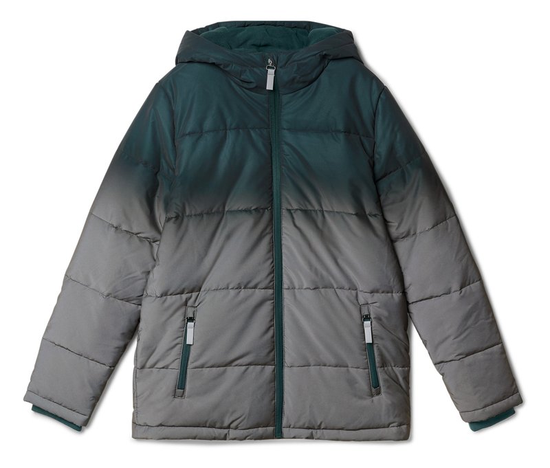 Tchibo - Kinder-Steppjacke mit reflektierenden Elementen - Kinder - Gr. 170/176 - silber