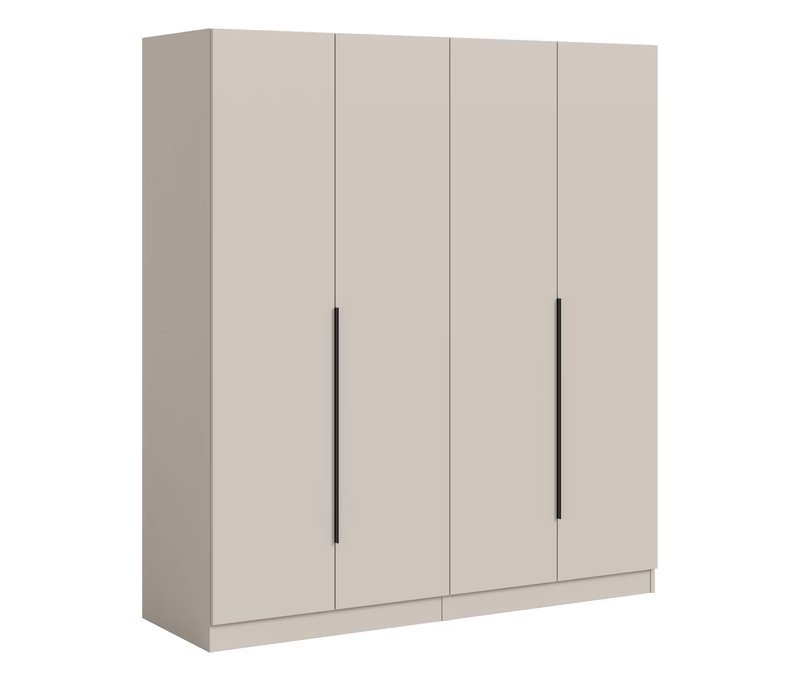 Tchibo - xonox Kleiderschrank »Nordic« - 160x52x181cm - schwarz -