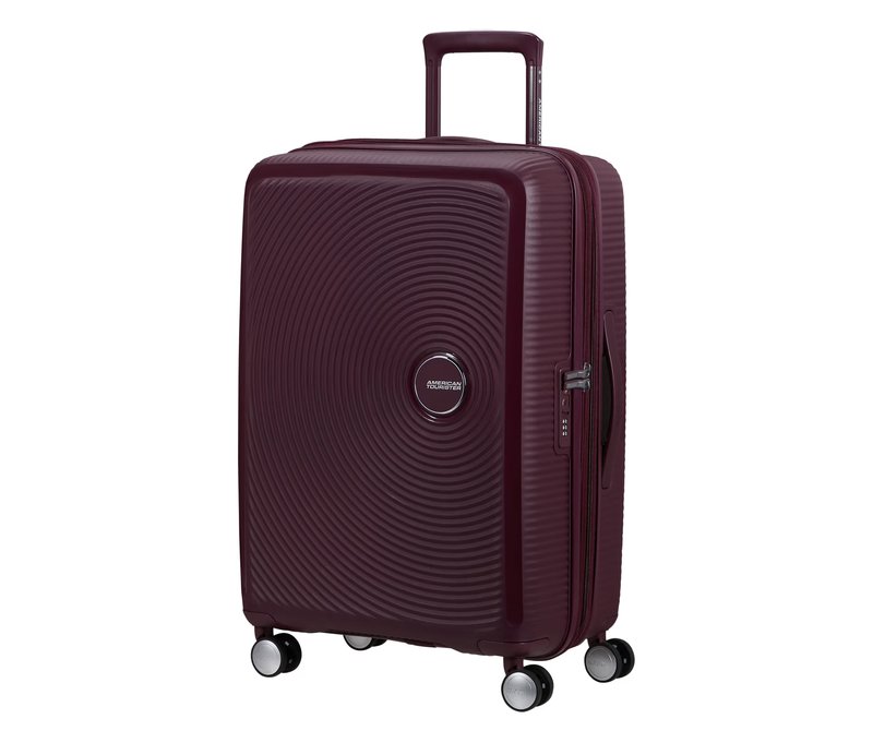 American Tourister Hartschalen-Koffer »Soundbox« Spinner, mittel, wild cherry